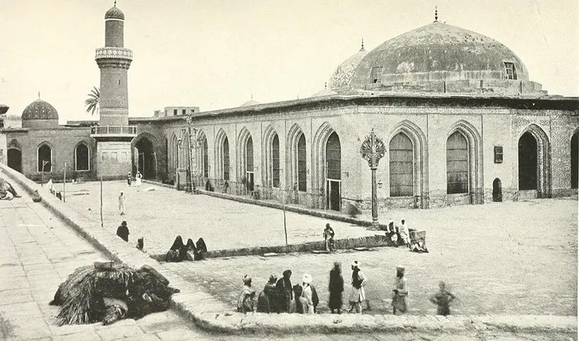 Das Grab von Abd al-Qadir al-Dschilani (Anfang des 20. Jahrhunderts, Bagdad)